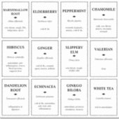 Wasserdichte Vinyl Labels für Ball Jars etc. (Vorderseite)