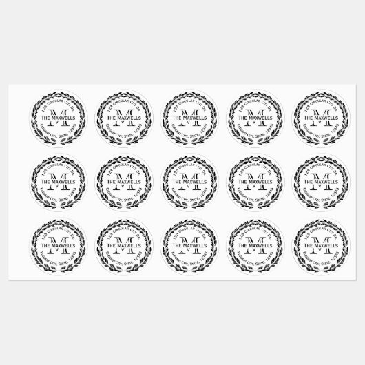 Wasserdichtes Adressen-Etiketten Etiketten (Blatt)