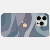 Wasserdichtes nächtliches Muster, ilove nightem Mu Case-Mate iPhone Hülle (Rückseite (Horizontal))