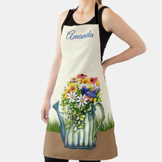Wasserdose mit Wildblumen Schürze (InSitu)