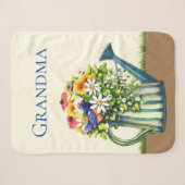 Wasserdose mit Wildblumen Sherpadecke (Vorderseite (Horizontal))