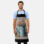 Wasserdose, Vintage Kunst Schürze (Getragen)