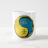 Wasserdrache Jumbo-Tasse (Vorderseite)