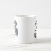 Wasserdrache Kaffeetasse (Mittel)