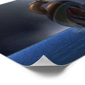 Wasserdrache Poster (Ecke)