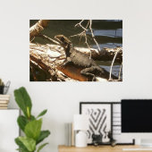 Wasserdrache Poster (Heimbüro)