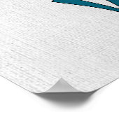 Wasserdrache Poster (Ecke)