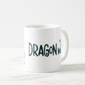 Wasserdrache-Tasse Kaffeetasse (VorderseiteRechts)