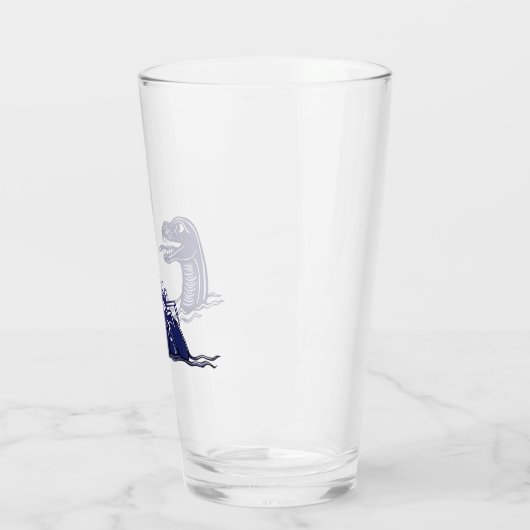 Wasserdrache und Monsterkrabbe Glas (Links)