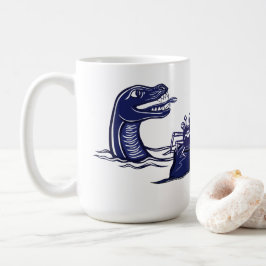 Wasserdrache und Monsterkrabbe Kaffeetasse