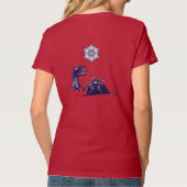 Wasserdrache und Monsterkrabbe T-Shirt (Rückseite)