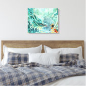 Wasserdrachenkunst Leinwanddruck (Insitu (Schlafzimmer))