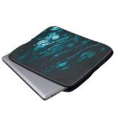 WASSERDROPLETTE AUF GLAS LAPTOPSCHUTZHÜLLE (Vorne Knopf)