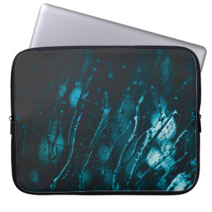 WASSERDROPLETTE AUF GLAS LAPTOPSCHUTZHÜLLE