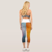 WASSERDROPS - Hohe Waisted Capris (Rückseite)