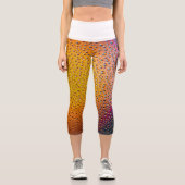 WASSERDROPS - Hohe Waisted Capris (Vorderseite)