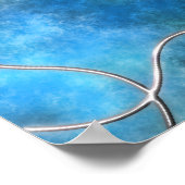 Wasserdruckring Poster (Ecke)