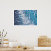 Wasserdüsen an sonniger Zeit Poster (Küche)