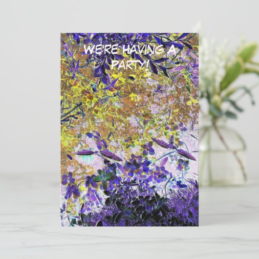 WASSEREINLADUNG (Stehend Vorderseite)