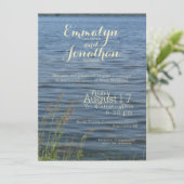 Wassereinladung Einladung (Stehend Vorderseite)