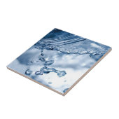 Wassereinschlag Fliese (Seite)