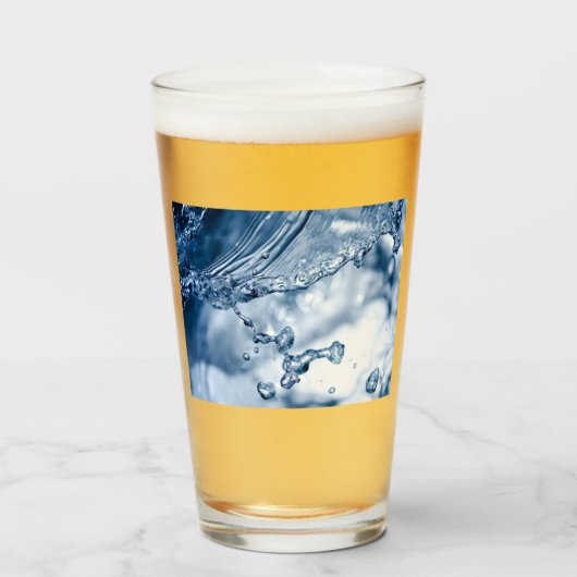 Wassereinschlag Glas (Vorne (Gefüllt))