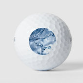 Wassereinschlag Golfball (Vorderseite)