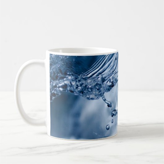 Wassereinschlag Kaffeetasse (Links)