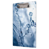 Wassereinschlag Klemmbrett (Links)