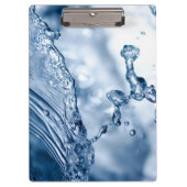 Wassereinschlag Klemmbrett (Vorderseite)