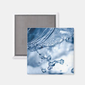 Wassereinschlag Magnet (Vorderseite/Rückseite)