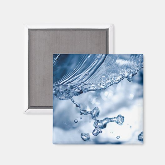 Wassereinschlag Magnet (Vorderseite/Rückseite)