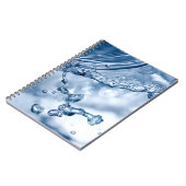 Wassereinschlag Notizblock (Linke Seite)