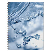 Wassereinschlag Notizblock (Vorderseite)