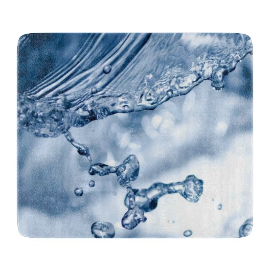 Wassereinschlag Schneidebrett (Vorderseite)