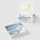 Wassereinschlag Steinuntersetzer (Seitenansicht)