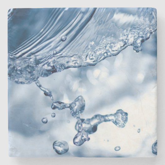 Wassereinschlag Steinuntersetzer (Vorderseite)