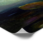 Wasserelementare ART PRINT Meerjungfrauendolphe Poster (Ecke)