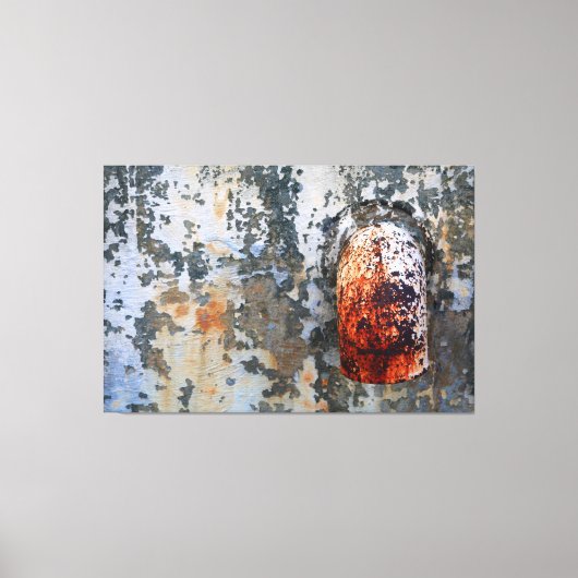 Wasserentwässerung Urban Decke große Artwork Leinwanddruck (Vorderseite)