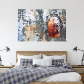 Wasserentwässerung Urban Decke große Artwork Leinwanddruck (Insitu (Schlafzimmer))