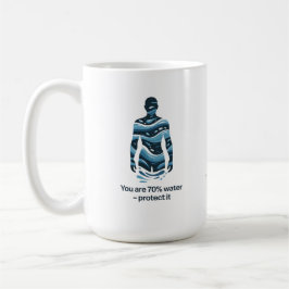 Wassererhaltung Ökologisches Bewusstseinsdesign Kaffeetasse