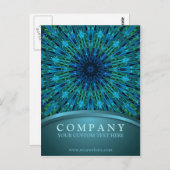 Wasserexplosion Postkarte (Vorne/Hinten)