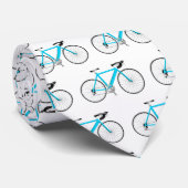 Wasserfahrrad auf Weiß Krawatte (Gerollt)