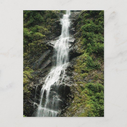Wasserfall2 Postkarte (Vorderseite)