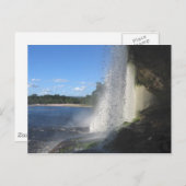 Wasserfall 1, Venezuela Dschungel Landschaft Kunst Postkarte (Vorne/Hinten)