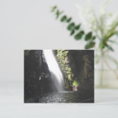 Wasserfall 2, Venezuela Dschungel Landschaft Kunst Postkarte (Stehend Vorderseite)