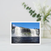 Wasserfall 4 Venezuela Dschungel Postkarte (Stehend Vorderseite)