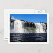 Wasserfall 4 Venezuela Dschungel Postkarte (Vorne/Hinten)