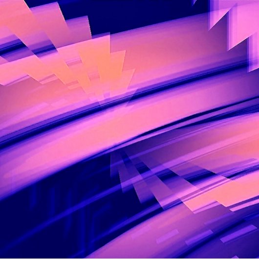 WASSERFALL ABSTRAKT BEDRUCKTER RUCKSACK