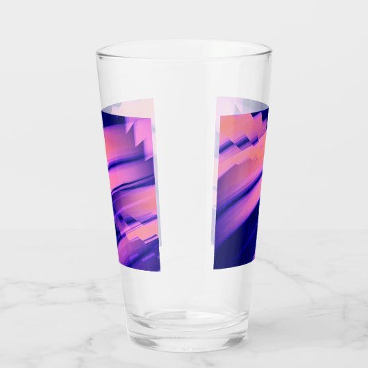 WASSERFALL ABSTRAKT GLAS (Rechts)